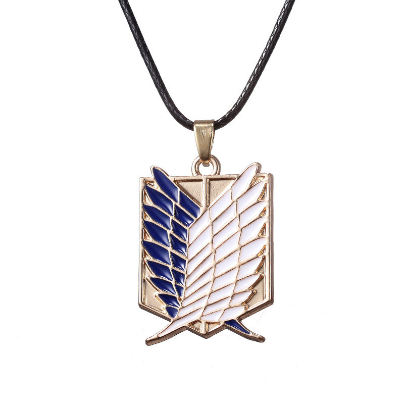 Anime Peripheral Attack On Titan Investigation Necklaces