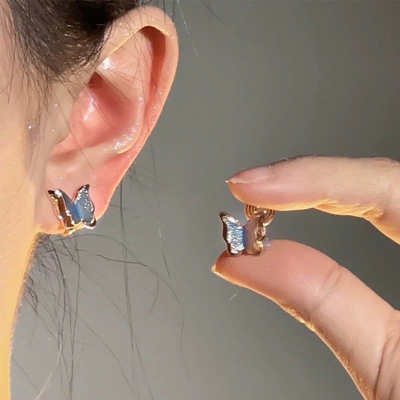 Women's Flower Zircon For Design Fashionable Temperamental Without Rings