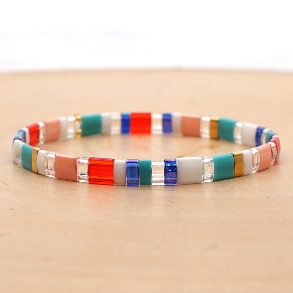 Women's Fashion Woven Beads Ornament Bohemian Bracelets