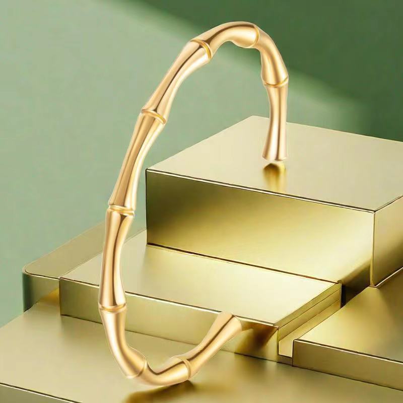 High Sense Niche Titanium Bamboo Does Bracelets