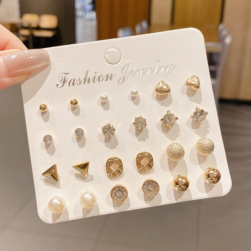 Female Fashion Sense Korean Simple Temperamental Earrings