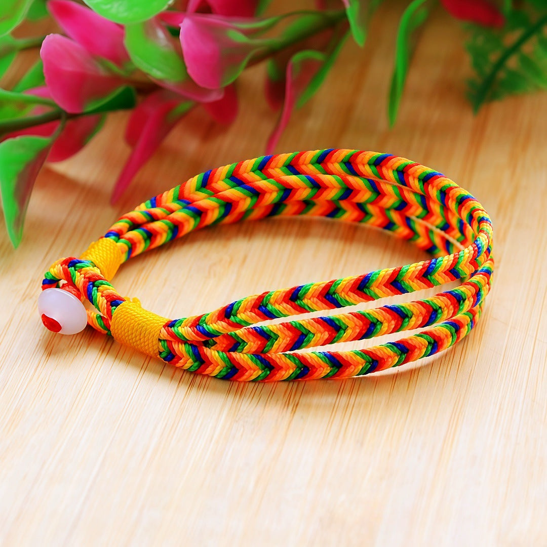 Colorful Wire Carrying Strap Adult Perfume Bag Dragon Boat Festival Bracelets