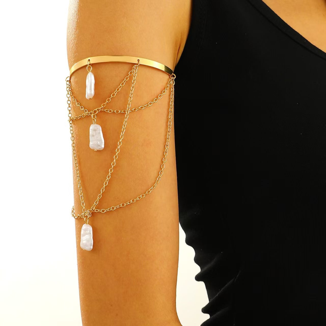 Chain Strip Armband High-grade Exquisite Versatile Opening Bracelets