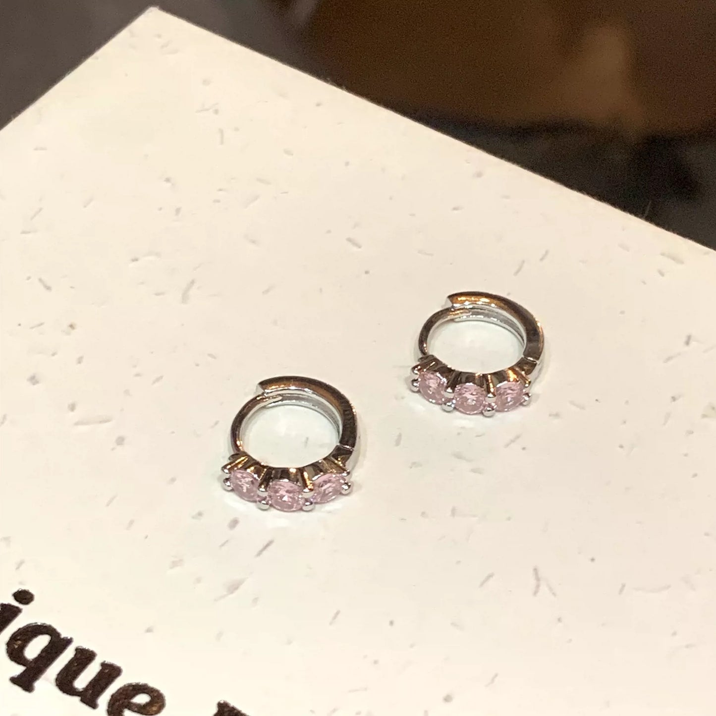 Sier Needle Light Luxury Minority Bow Zircon Pearl Elegant Tassel Earrings