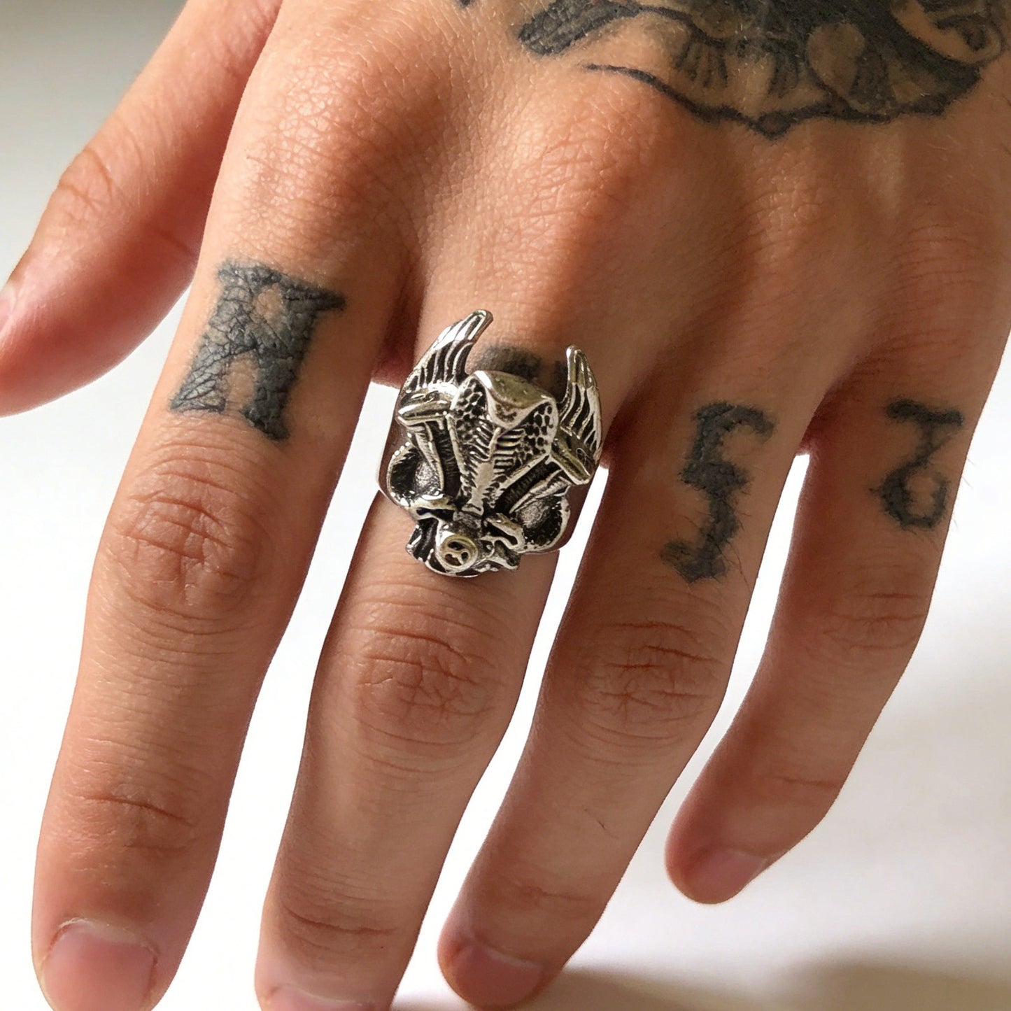 Men's & Women's Fashion Skull Dragon Retro Punk Single Rings