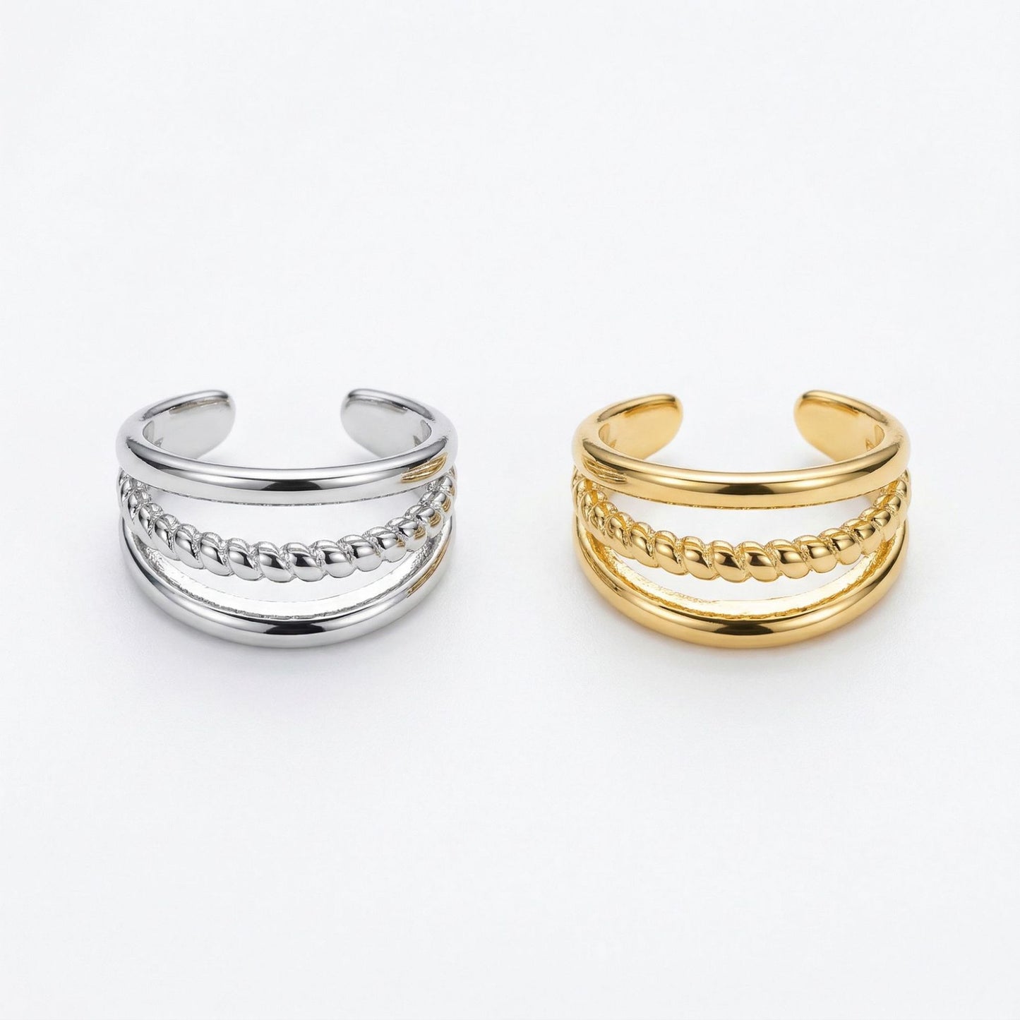 Copper Micro Inlaid Zircon Shaped Exquisite Versatile Without Ear Clip