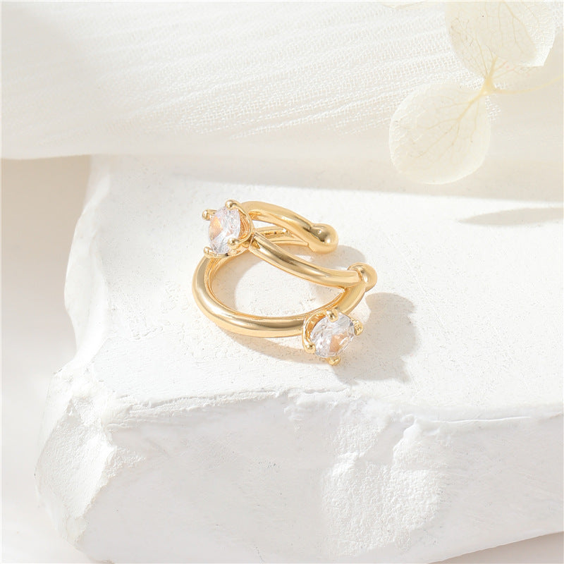 Affordable Luxury U-shaped Painless Female High-grade Ear Clip