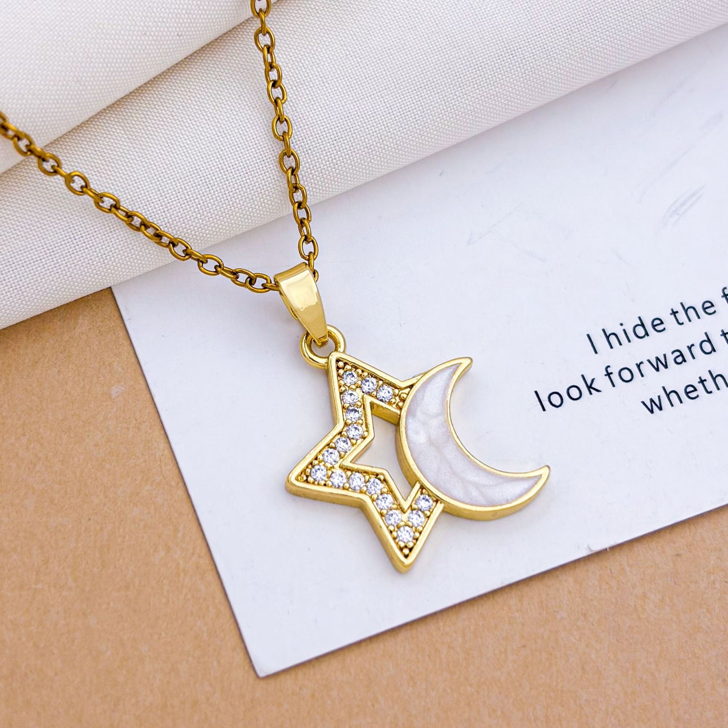 Women's Zirconium Five-pointed Star Exquisite Niche Design Fashion Necklaces