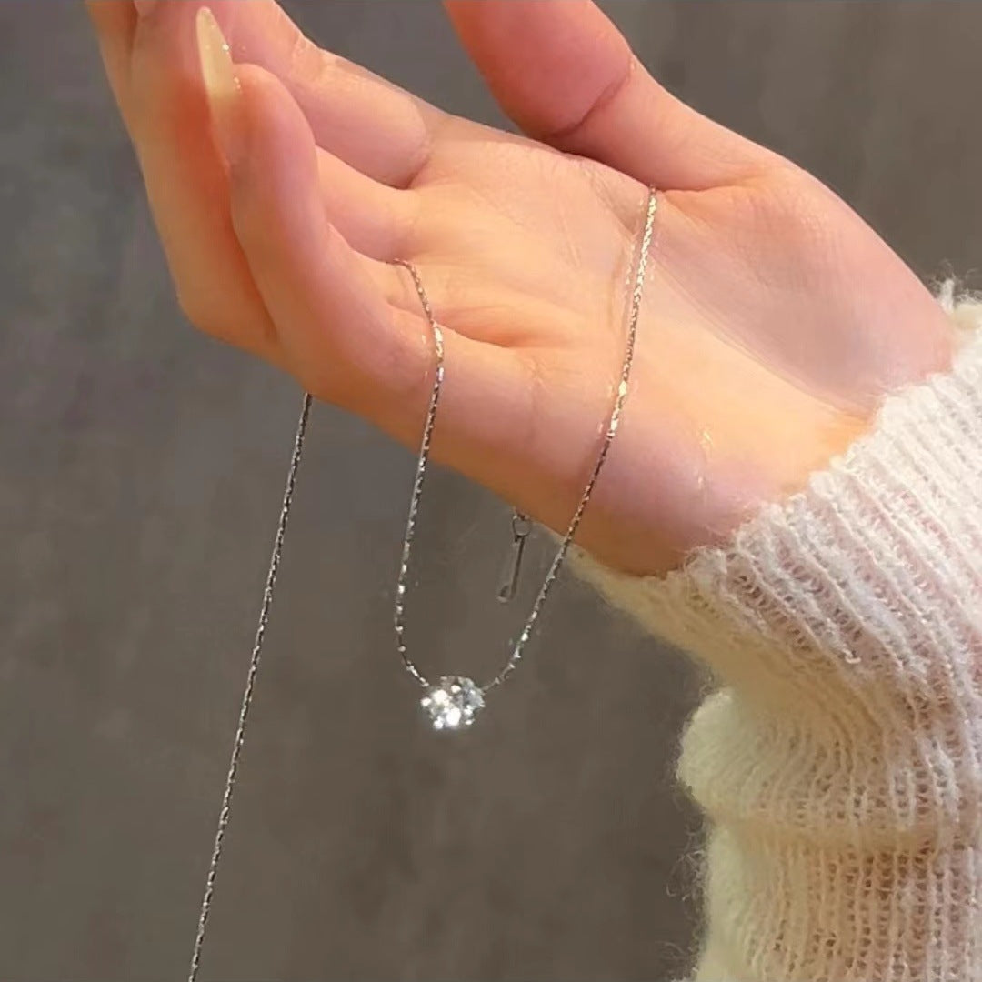 Women's Zircon For Simple Graceful Special Interest Necklace