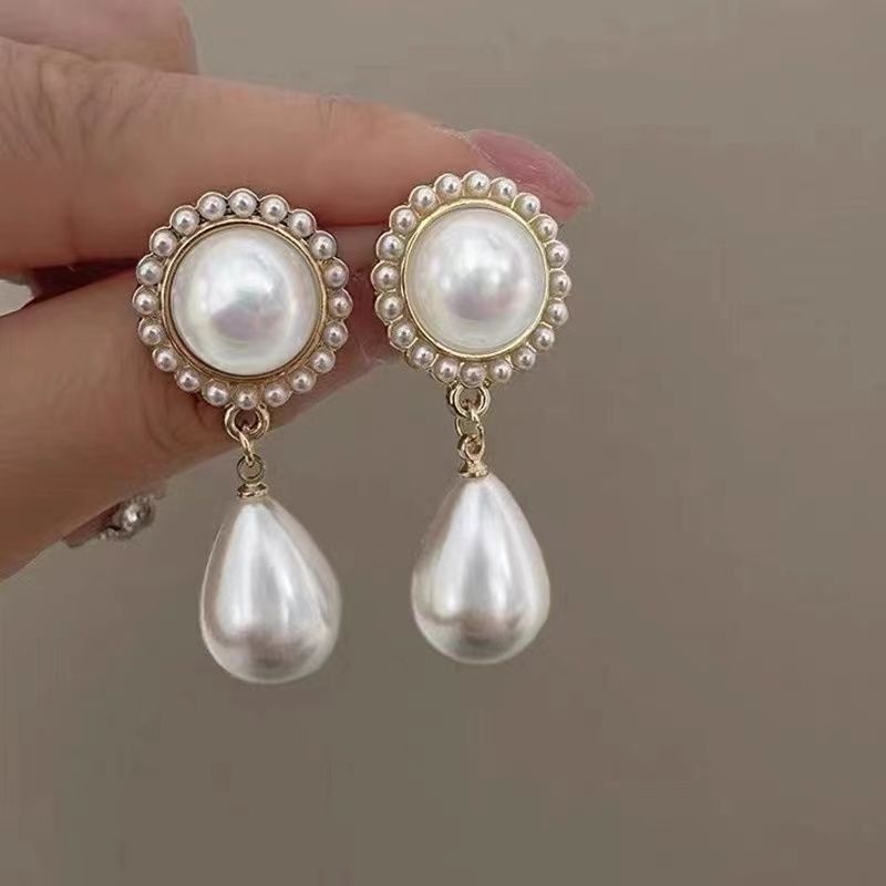 Draping Effect Super Fairy Spring Fresh Mori Ear Elegant Rings