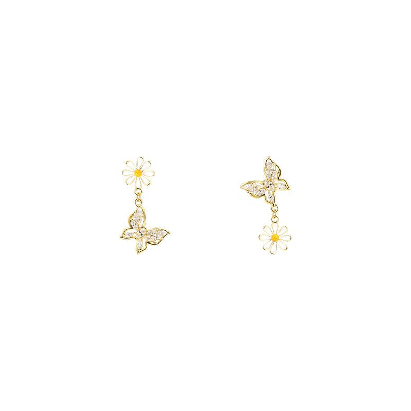 Women's Fresh Pure Desire Butterfly High-grade Niche Ear Clip