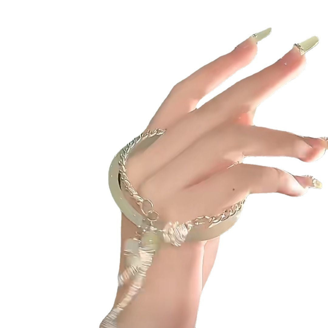 Ancient Style National Fashion Bell Female Light Luxury Bracelet