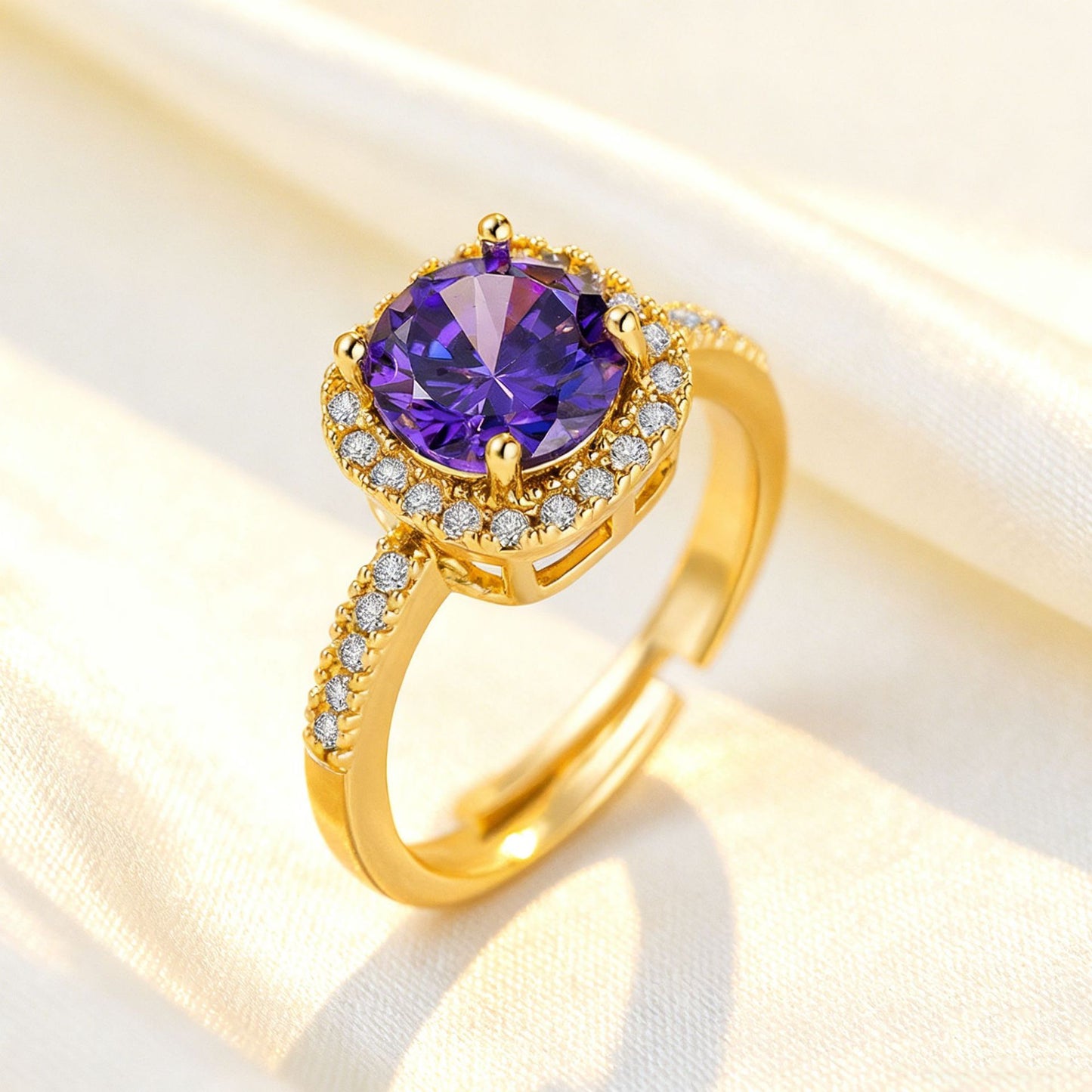 Light Luxury High Sense Opening Adjustable Rings