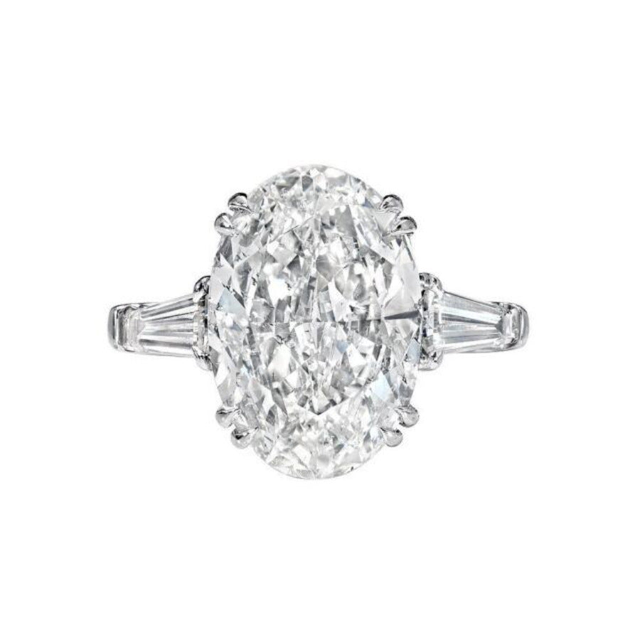 Women's Vintage Alloy Inlaid Zircon Engagement Ring