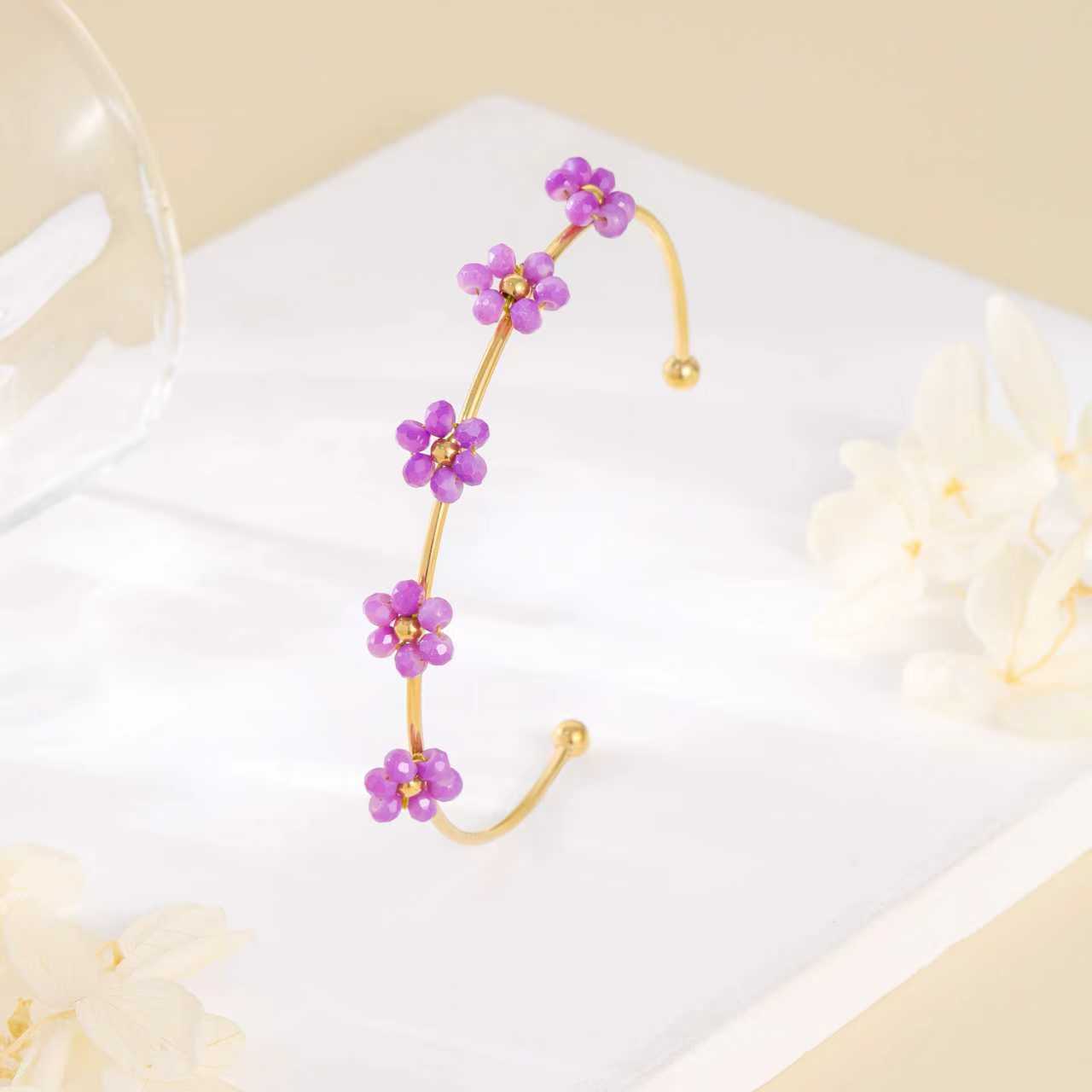 Cute Flowers Light Luxury High-grade Sense Bracelets