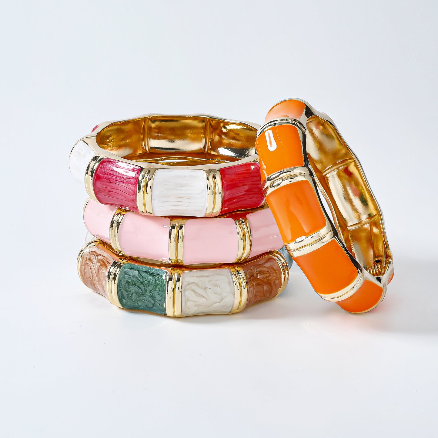 Knot Creative Retro Enamel Drip Glazed High Sense Stylish Bracelet