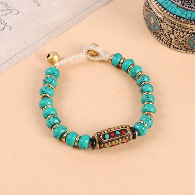 Women's & Men's & Chinese Ethnic Style Tibetan Niche Bracelets