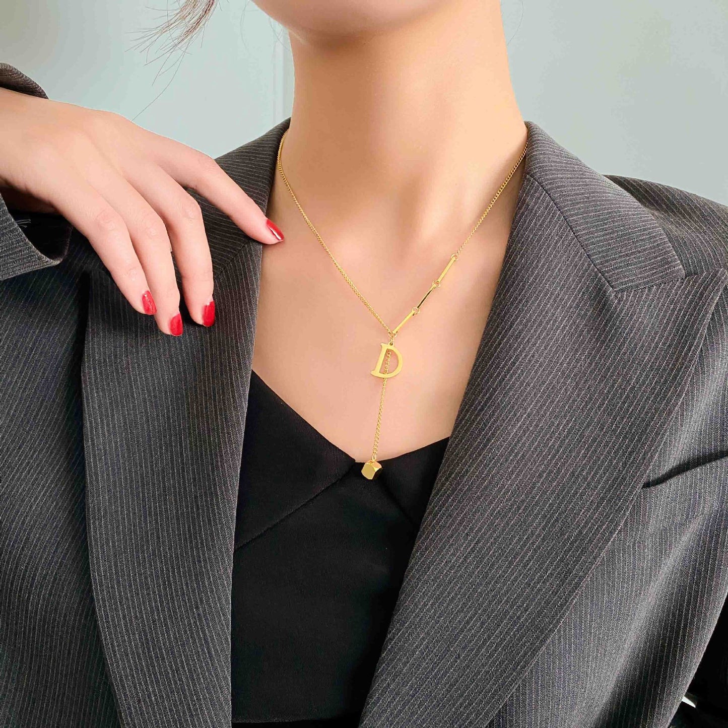 Light Luxury Temperament Personality Tassel Female Necklaces