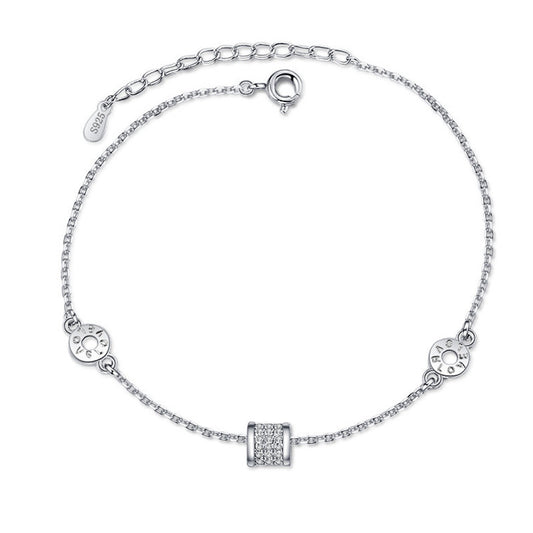 Bracelets d'anniversaire à la mode pour femmes, taille complète en diamant