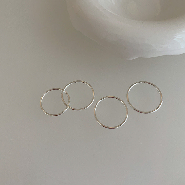 Women's Minimalist Simple Metal Suit Retro Classic Rings