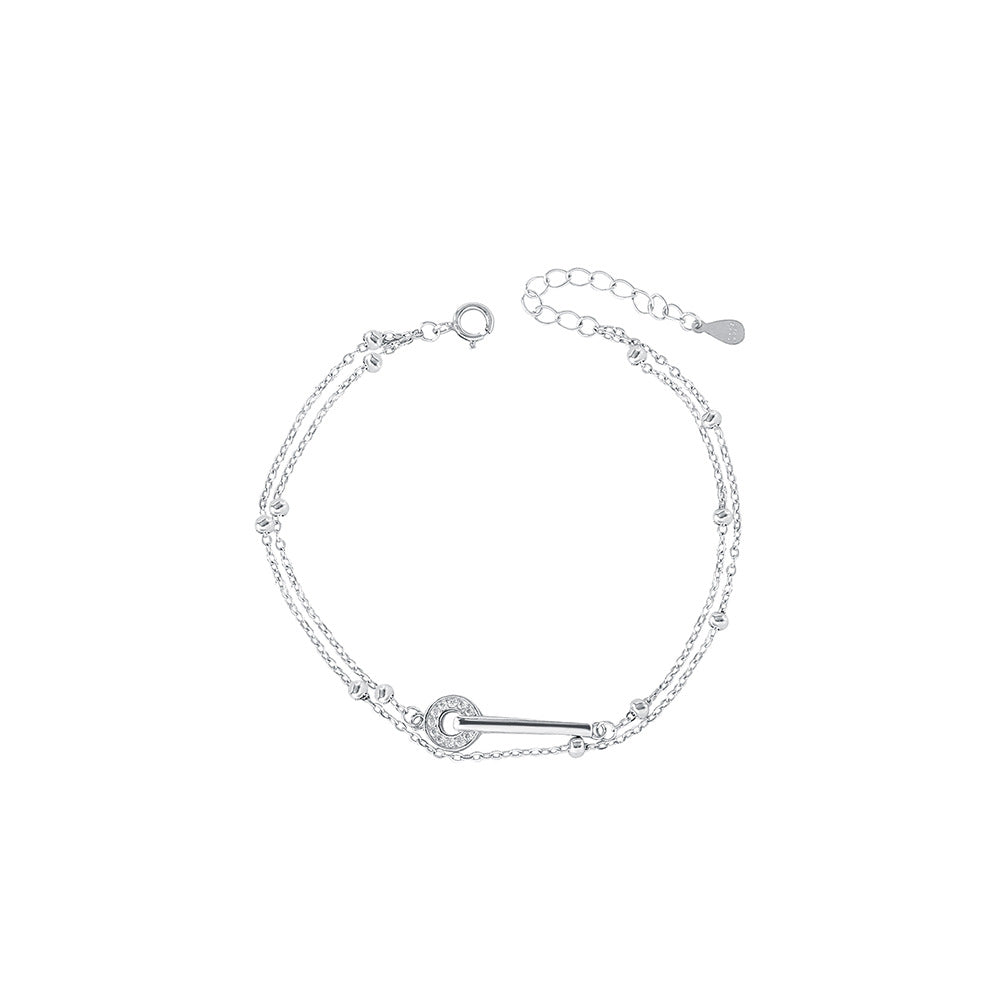 Damen Sterling Silber Light Design Nische für Armbänder