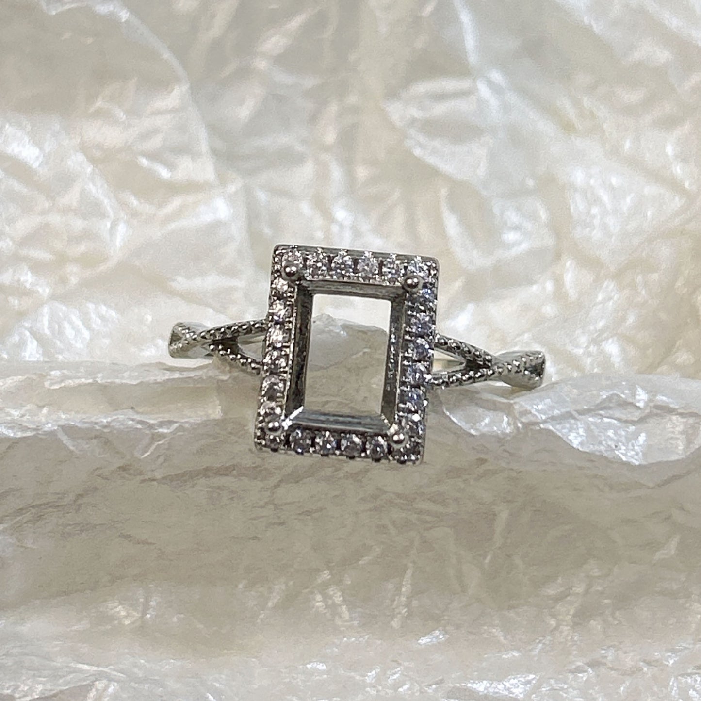 Setting Opening Adjustable Various Sizes Big Diamond Rings
