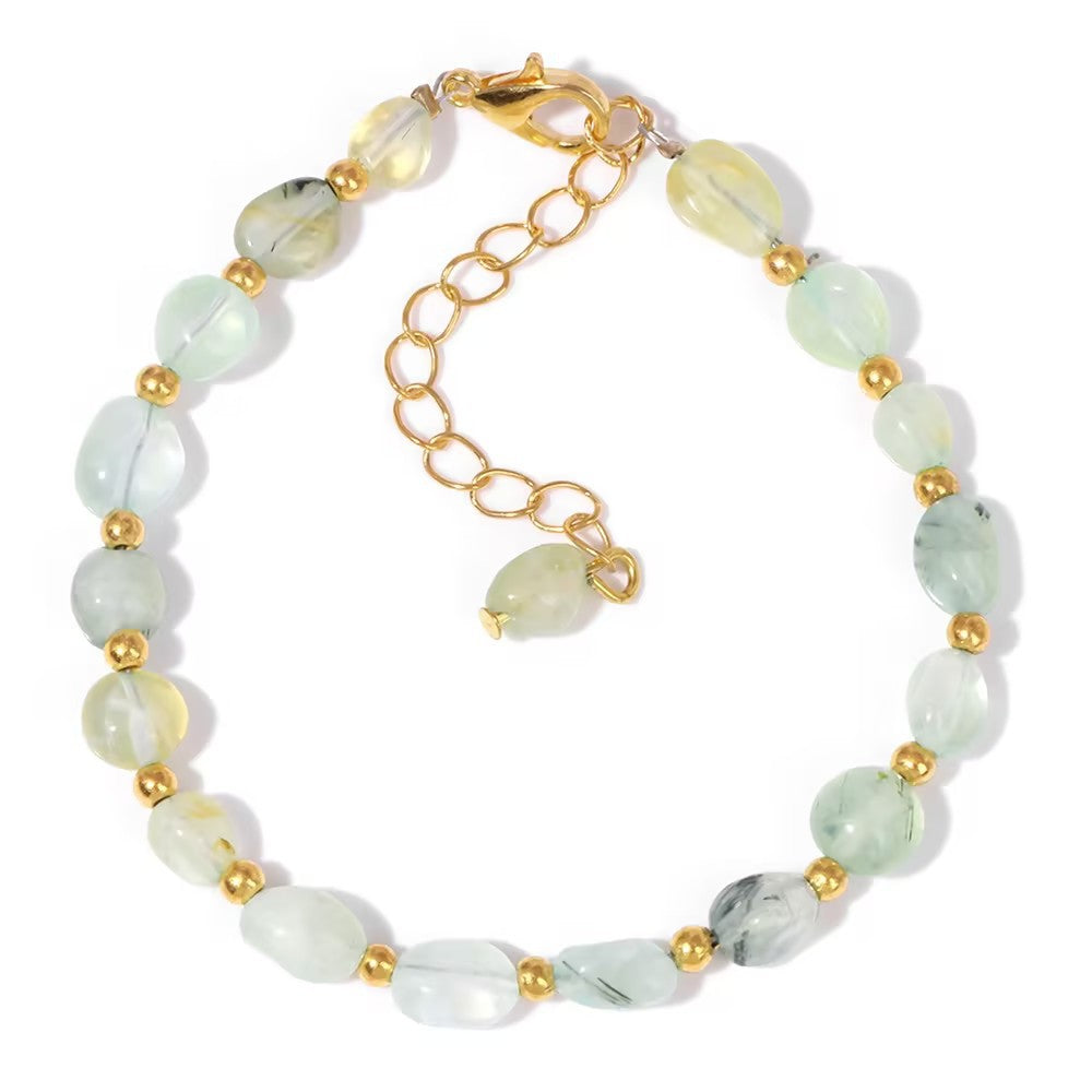 Women's Accompanying Natural Gravel Adjustable Irregular Simple Bracelets