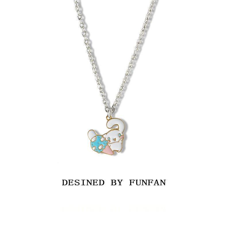 Gift For Girlfriend Cute Cartoon Melody Necklaces