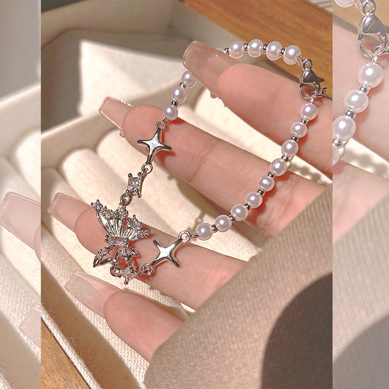 Minority Simple Super Fairy Niche Diamond Bracelets