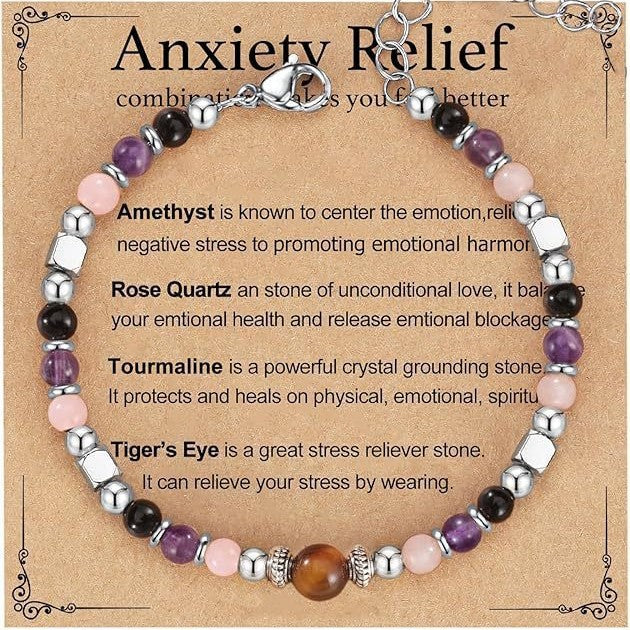 Natural Stone Adjustable Beaded Fashionable Maternity Moonstone Bracelet