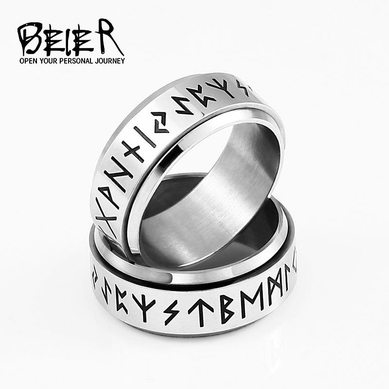 Women's & Men's & Viking Letters And Korean Style Fashion Rings