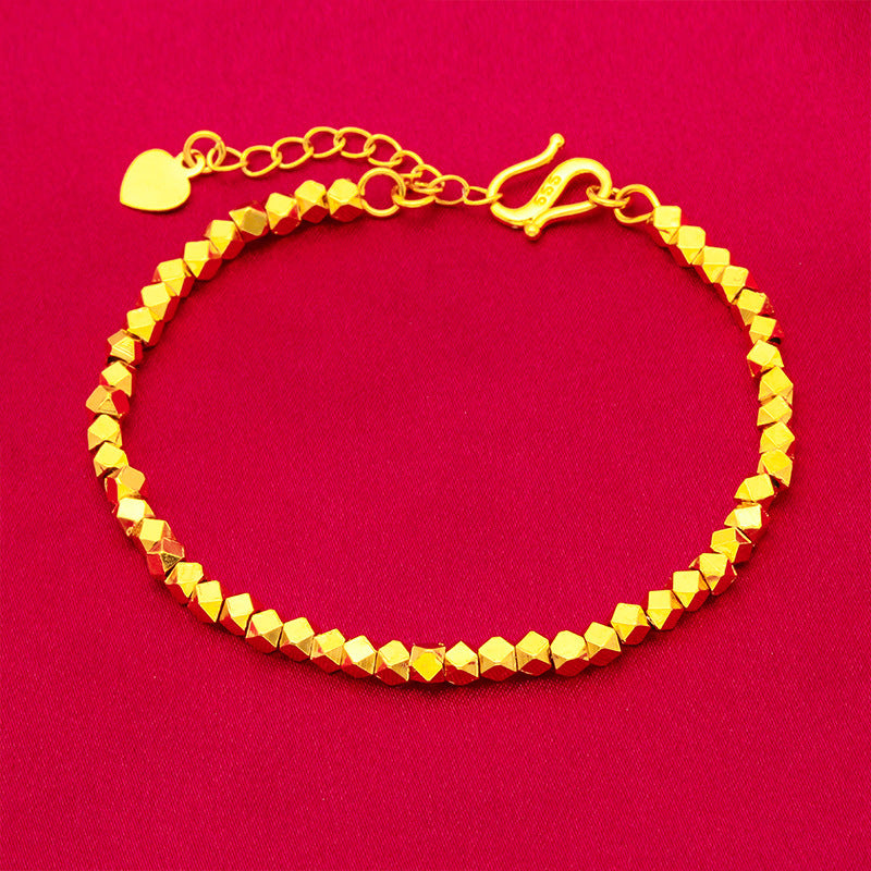 Women's Fashion Petty Gold Two Vietnam Placer Bracelets