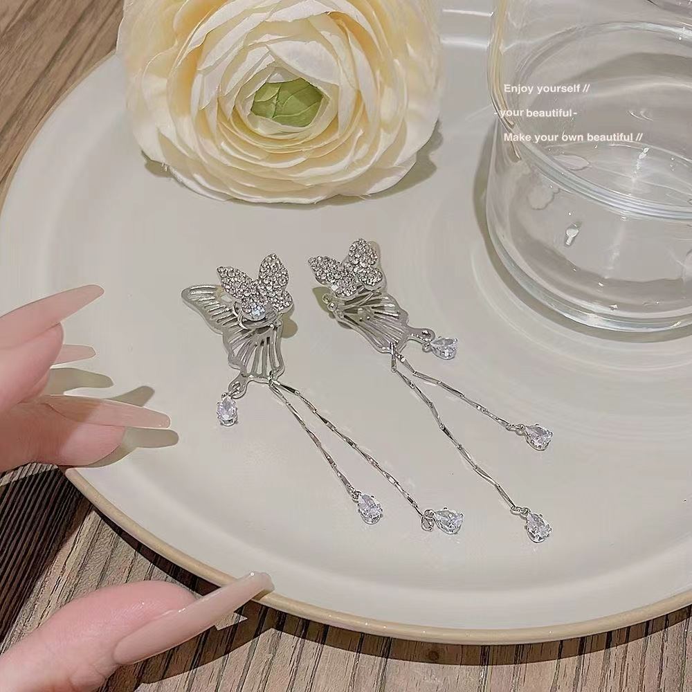 Women's Clip Light Luxury High-grade Niche Super Earrings