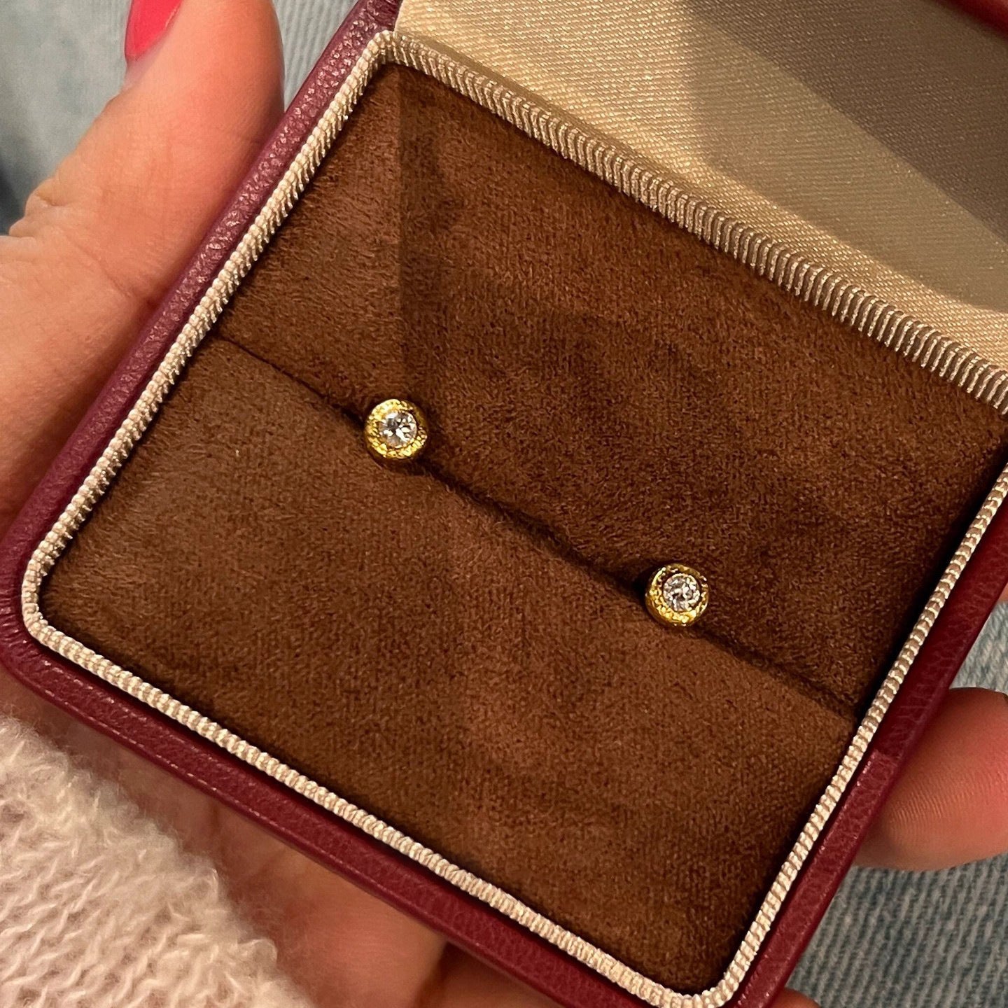 Women's Money Style Affordable Luxury Fashion Small Earrings