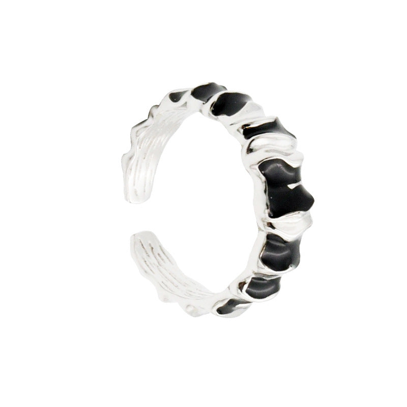 Convex Female Design Temperament Personalized Cold Style Rings