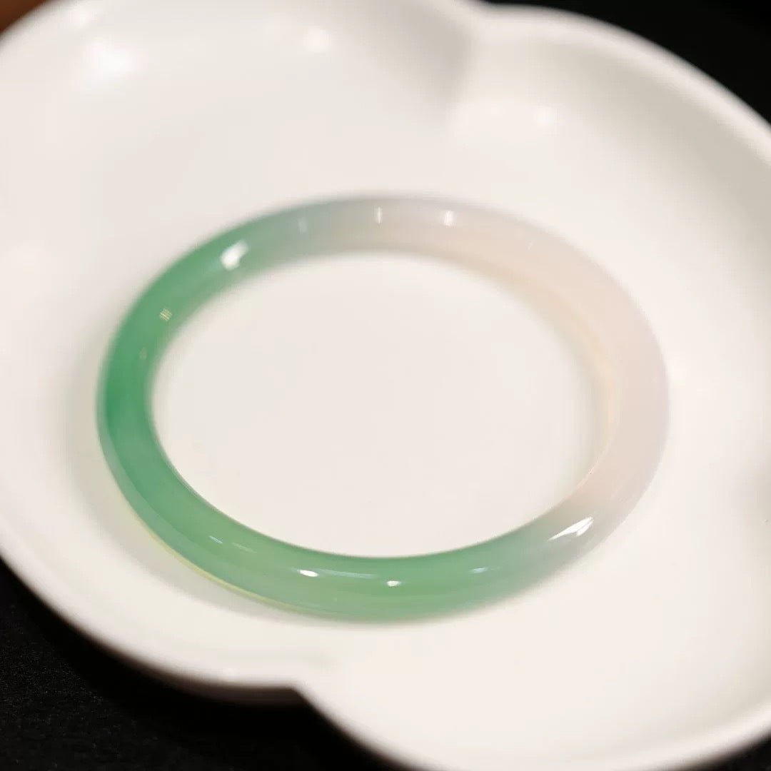 Beauty Stripe Agate Fidelity Shop Half Mountain Bracelets