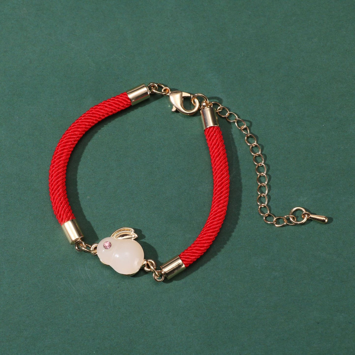 Yan National Fashion Chinesischer Stil Vintage Court Red Rope Armbänder