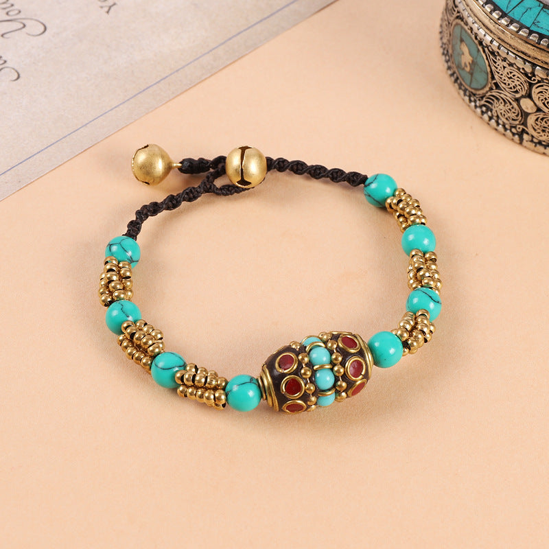 Women's & Men's & Chinese Ethnic Style Tibetan Niche Bracelets