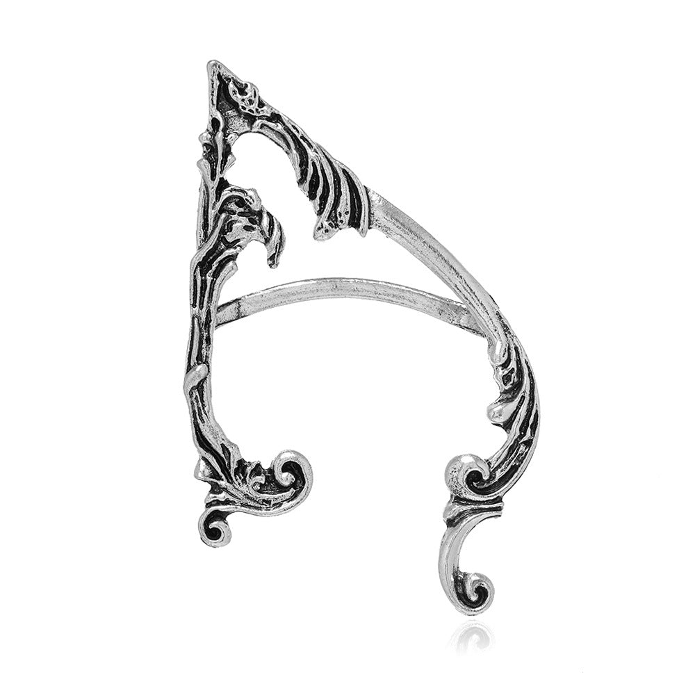 Women's Exaggerated Personalized Dark Vintage Elf Cuff Ear Clip