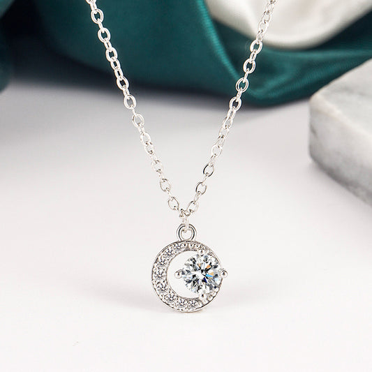 Circle Light Luxury Minority Girlfriends Birthday Gift For Girlfriend Necklaces