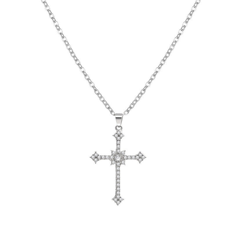 Versatile Niche Creative Personality Advanced Cross Necklaces