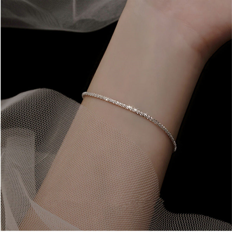 Female Affordable Luxury Style Simple Cold Bracelets