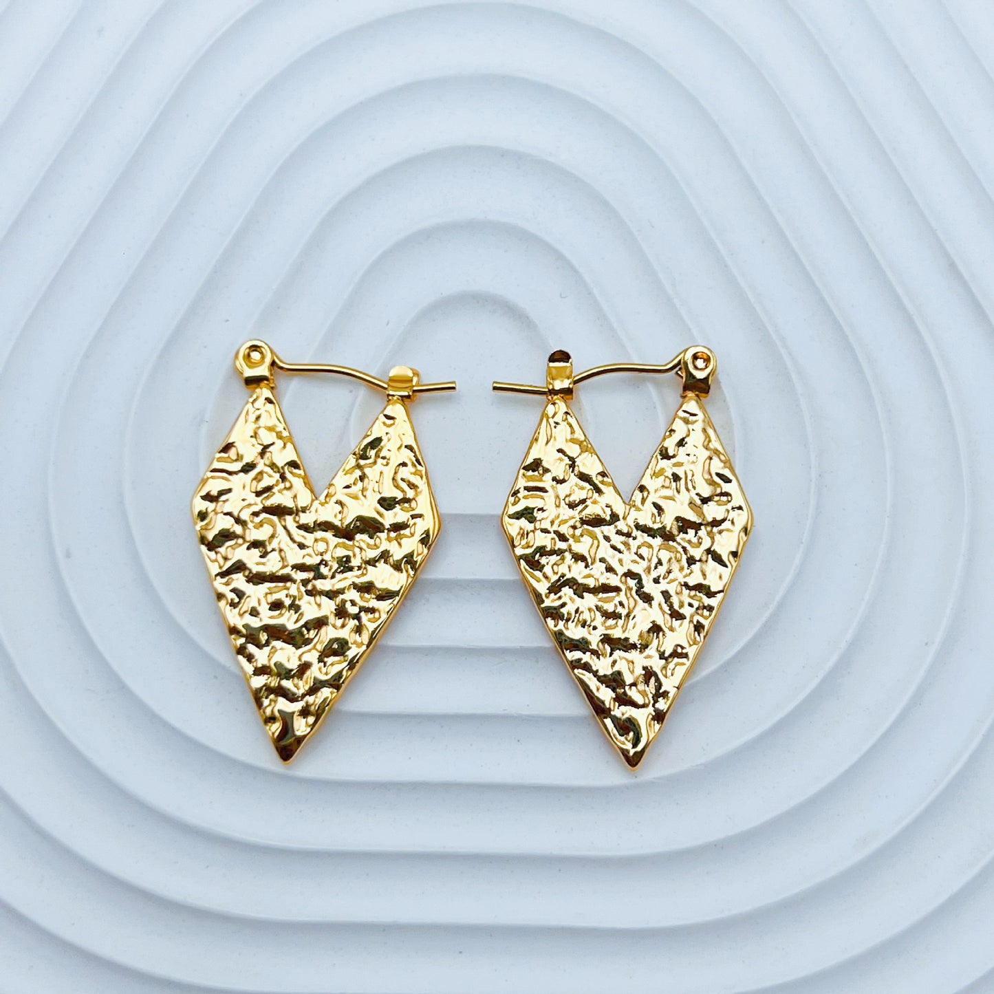 Tassel Ear Clip Female Stainless Steel Niche Exaggerated Earrings