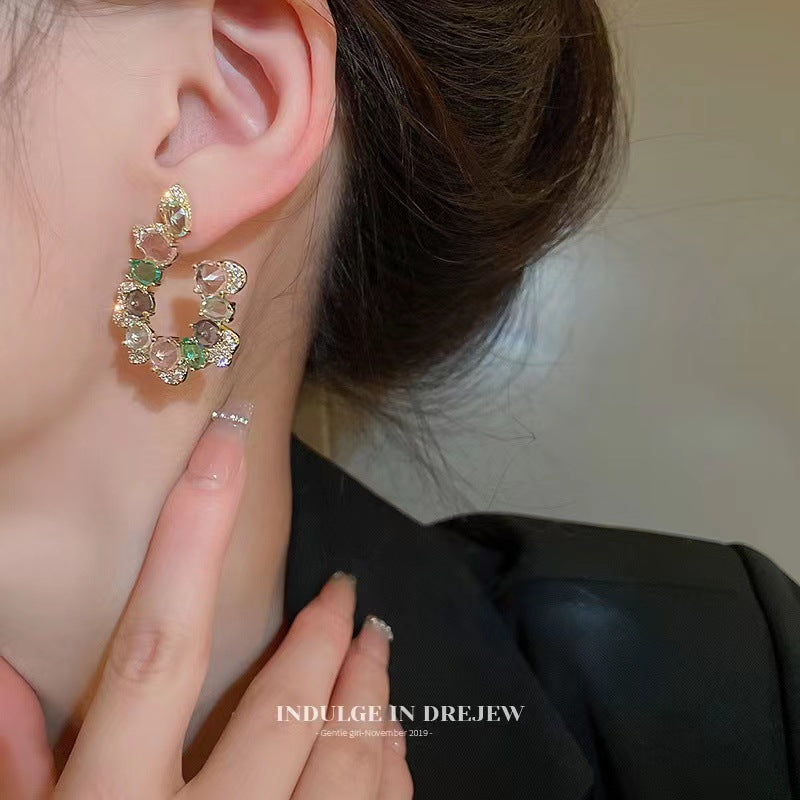 Women's Luxury High-grade High Profile Large Irregular Earrings