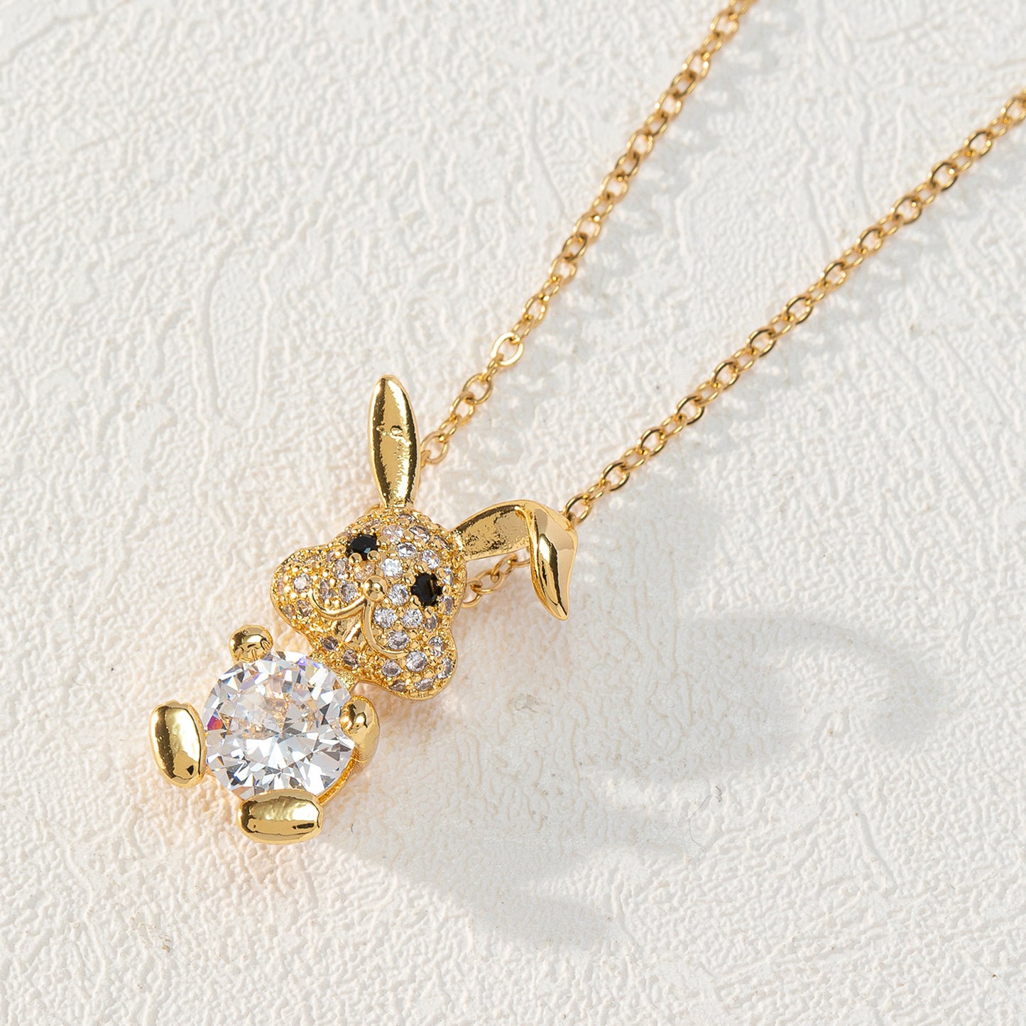 Cute Rabbit Female Summer Clavicle Chain Light Luxury Necklaces