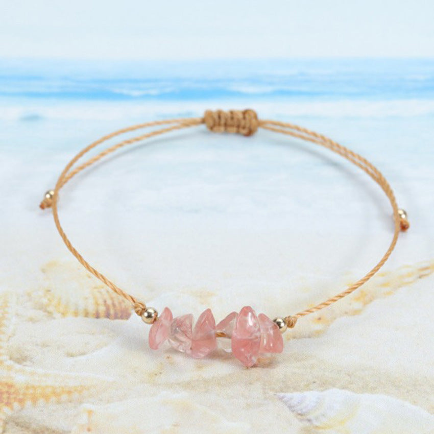 Beach Carrying Strap Irregular Color Rough Bracelets