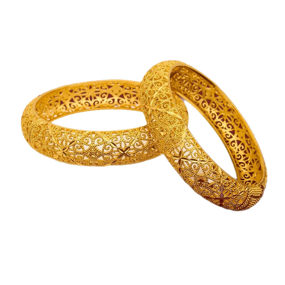Women's Fashion Open Large Pattern Design Wedding Bracelet