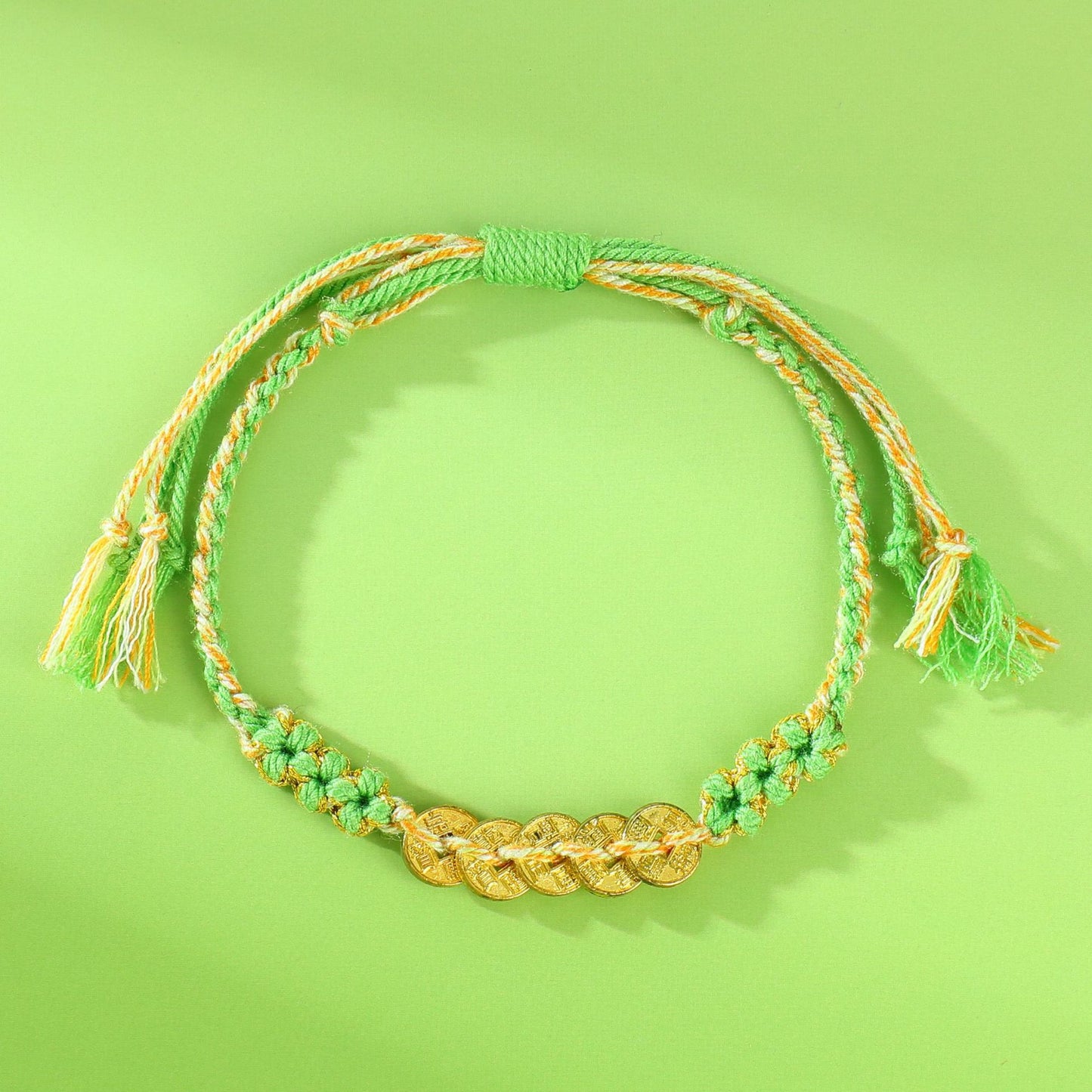 Boat Festival Colorful Rope Hand-woven Line Ethnic Style Hand Couple Bracelet