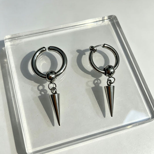 Women's & Men's Steel Trendy Cool Handsome Punk Ear Clip High-grade Rings