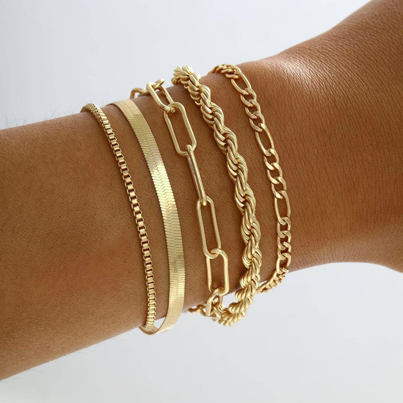 Women's Snake Bones Chain Suit Fashion Simple Bracelets